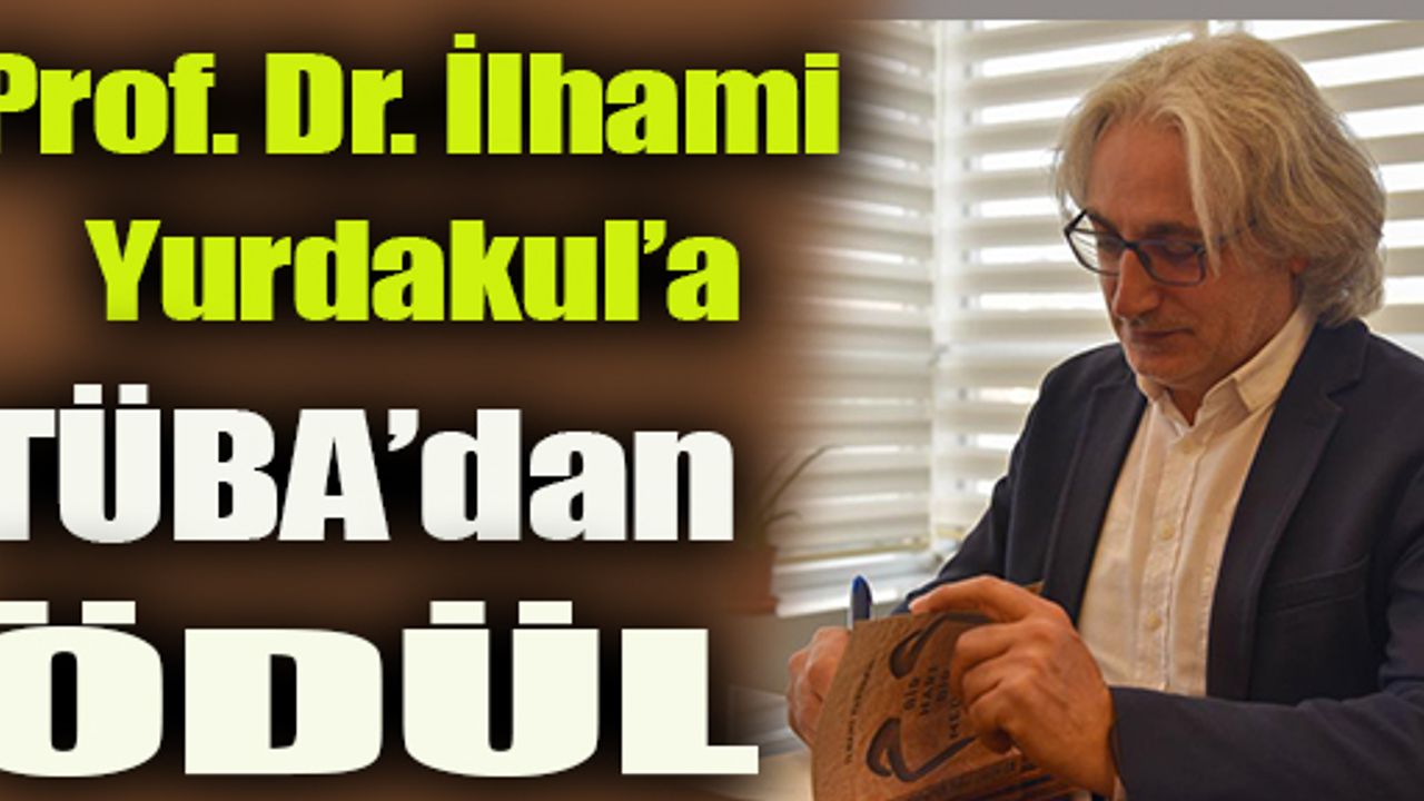 Prof. Dr. İlhami Yurdakul’a TÜBA’dan Ödül