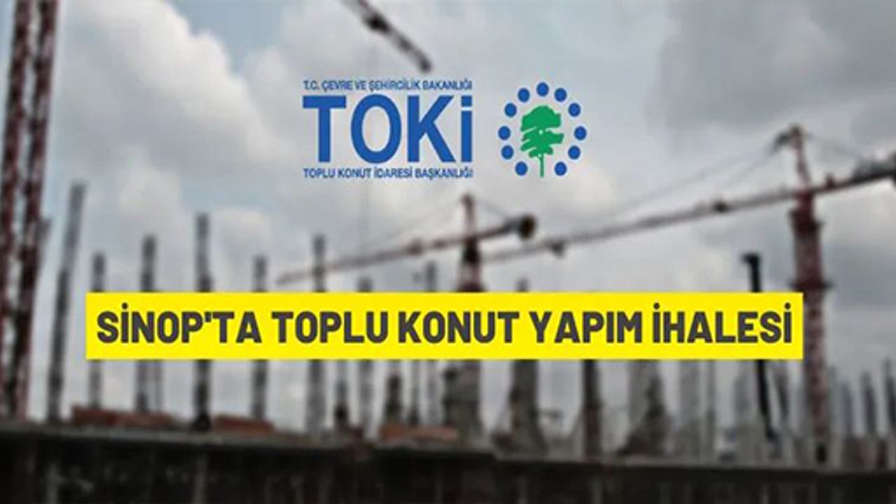 TOKİ'den toplu konut yapım ihalesi