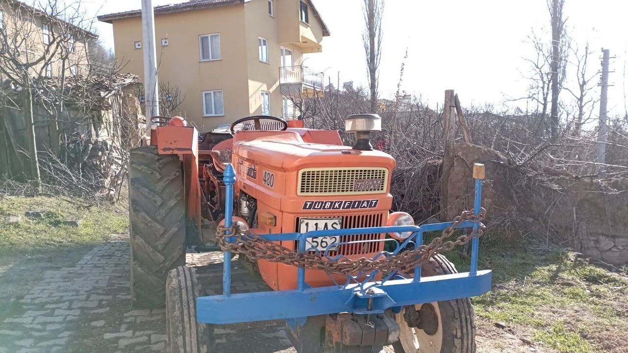 Bilecik'te çalınan traktör Gölpazarı'nda bulundu