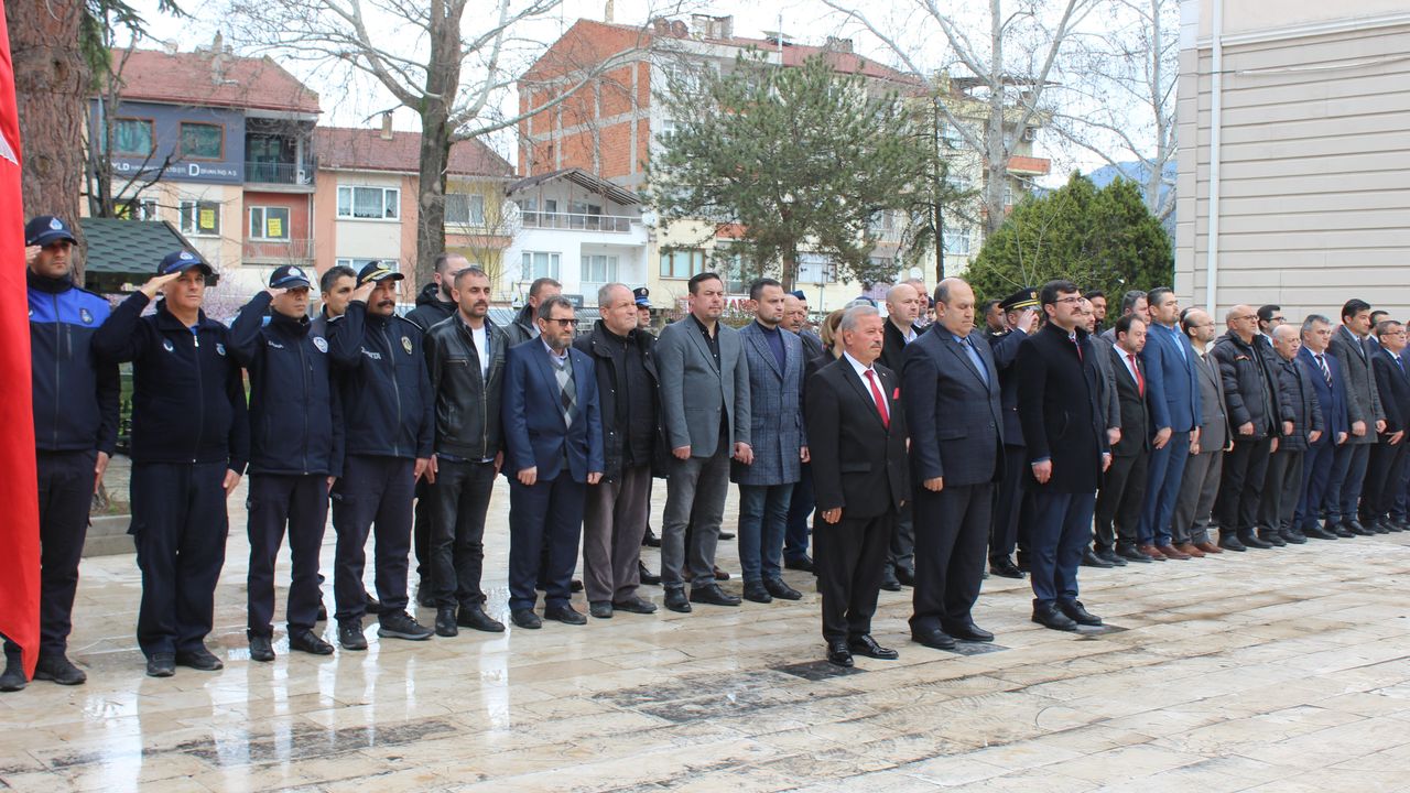 Osmaneli'nde Çanakkale Zaferi’nin 108’nci yıl dönümü kutlandı