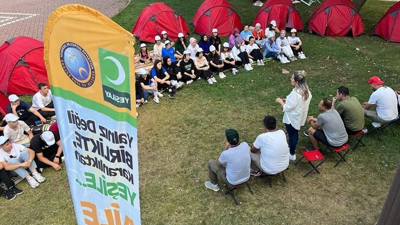 Yeşilaycılar  çadır kampında buluştu