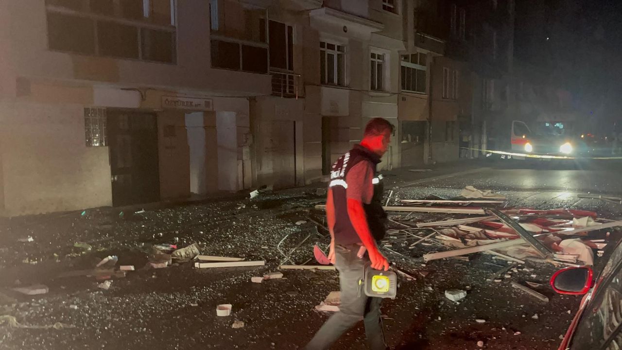 Eskişehir’de korkutan patlama: 1 ölü