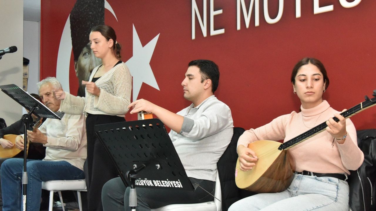Bozüyük Belediyesi Türk Halk Müziği Korosu hazırlıklarını sürdürüyor