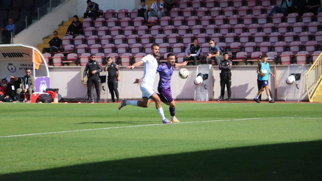 TFF 2. Lig: Afyonspor: 1 - Karacabey Belediyespor: 0