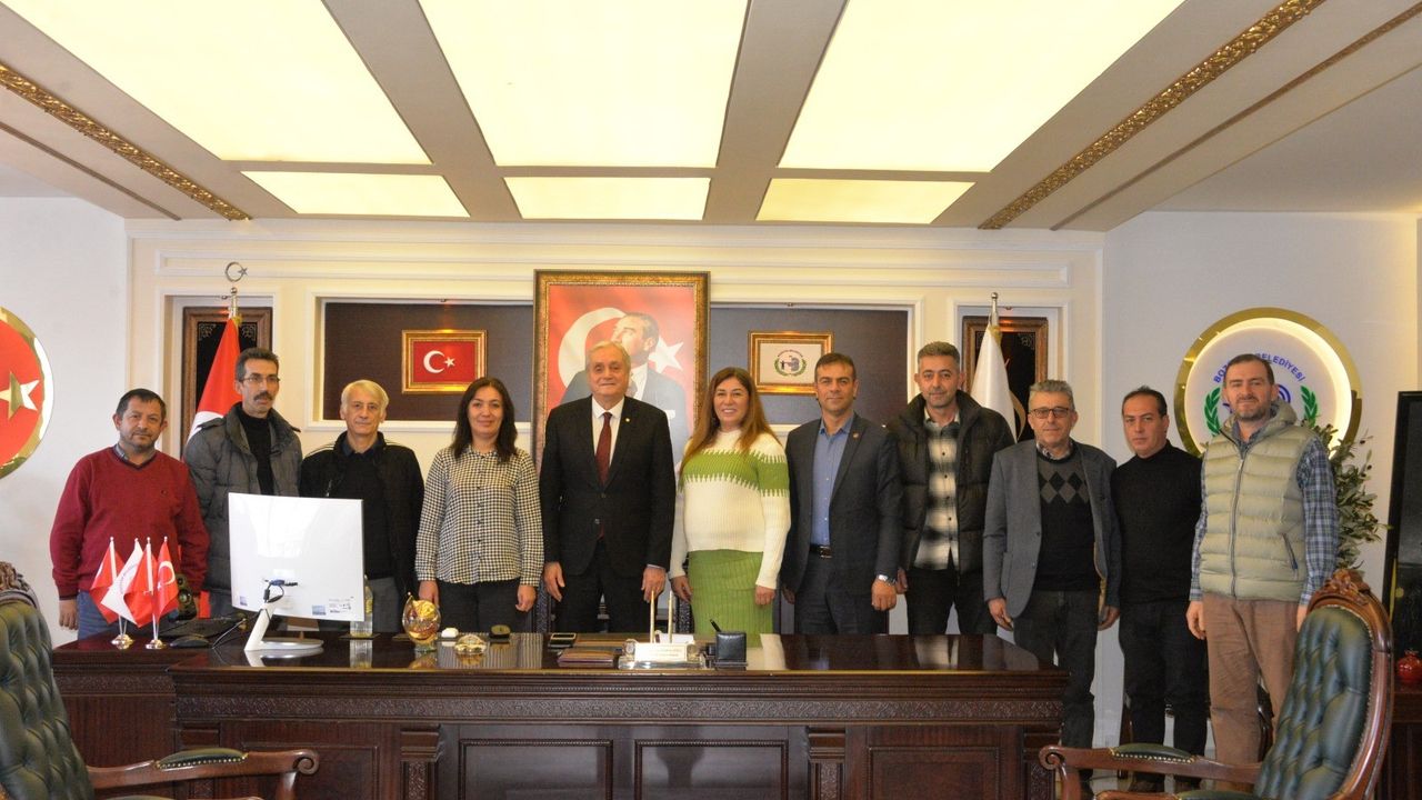 Başkan Bakkalcıoğlu, Birleşik Emekliler Sendikası yeni yönetimi ile bir araya geldi