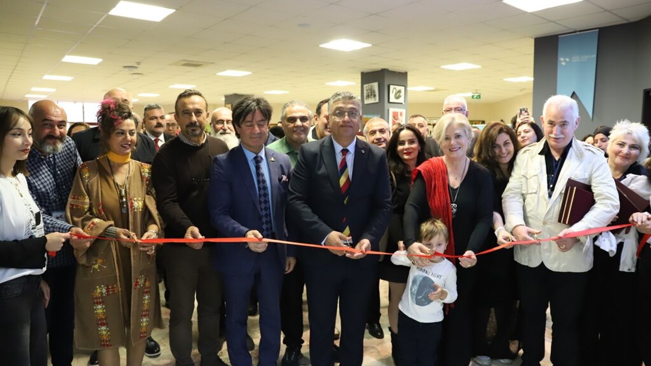 DPÜ’de Ahmet Yakupoğlu anısına uluslararası sanat ve tasarım çalıştayı sergisi