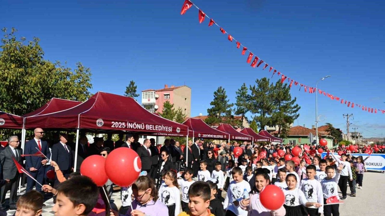 İnönü’de Cumhuriyet Bayramı coşkusu