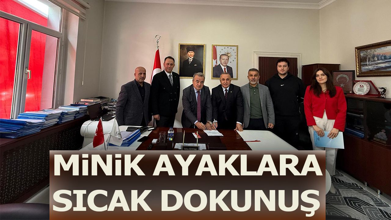 Bozüyük’te Minik Ayaklara Sıcak Dokunuş