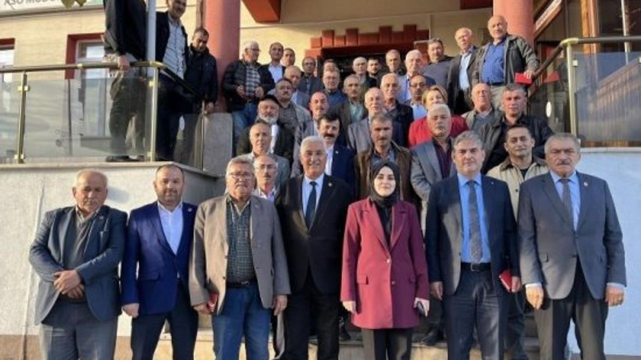 Gölpazarı Kaymakamı Kılıç muhtarlarla bir araya geldi