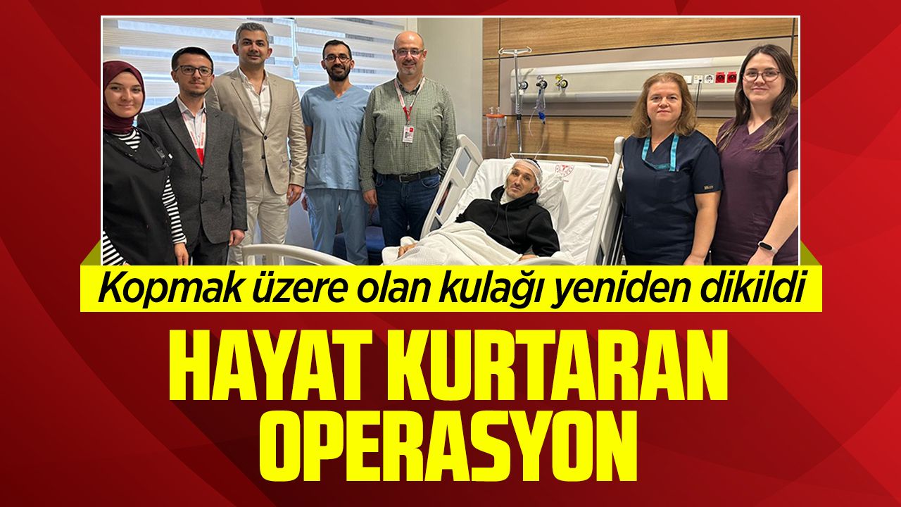 Bilecik'te Hayat Kurtaran Operasyon