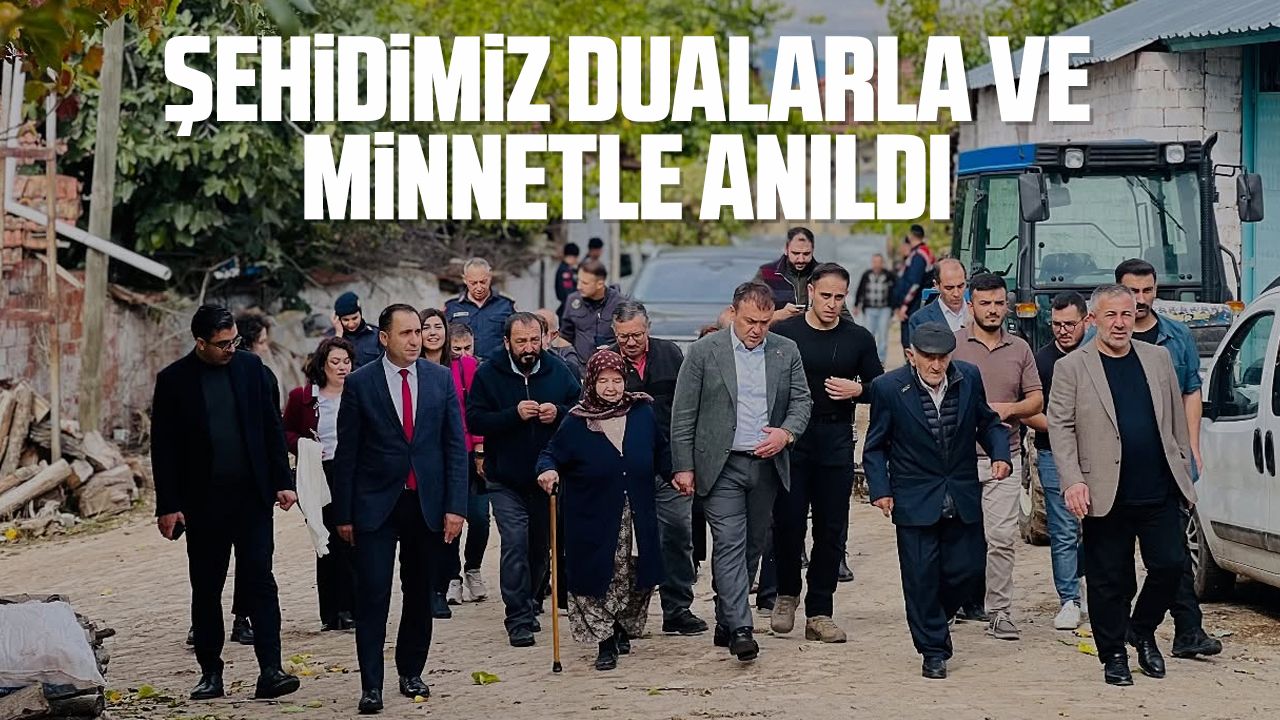 Şehidimiz Dualarla ve Minnetle Anıldı