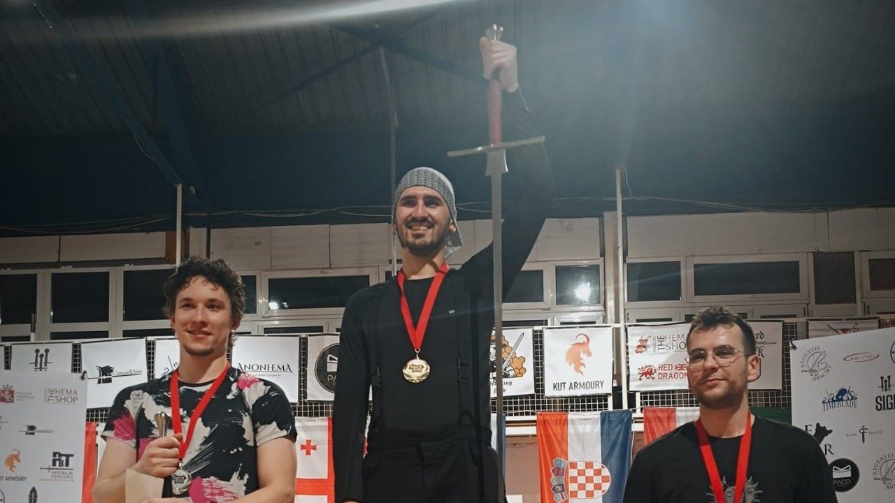 Eskişehirli sporcu, uzun kılıç kategorisinde 3. oldu