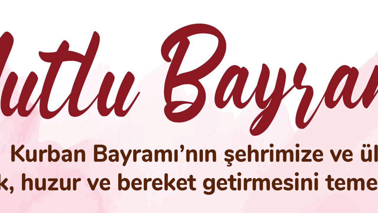 Bilecik Belediyesi Kurban Bayramı Kutlama