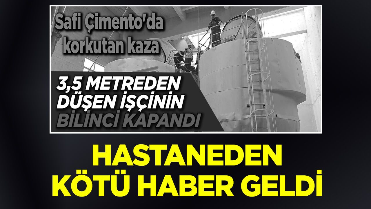 Hastaneden kötü haber geldi