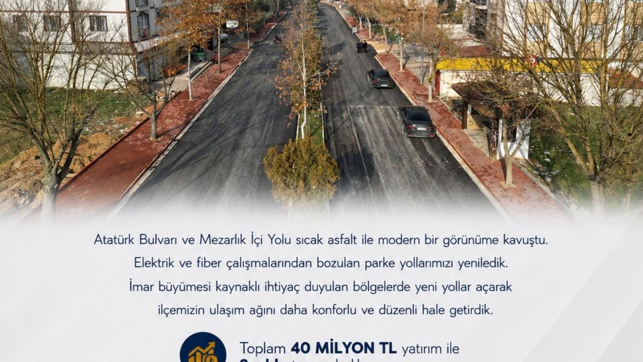Osmaneli’nde Ulaşım Altyapısına 40 Milyon TL’lik Üstyapı Yat