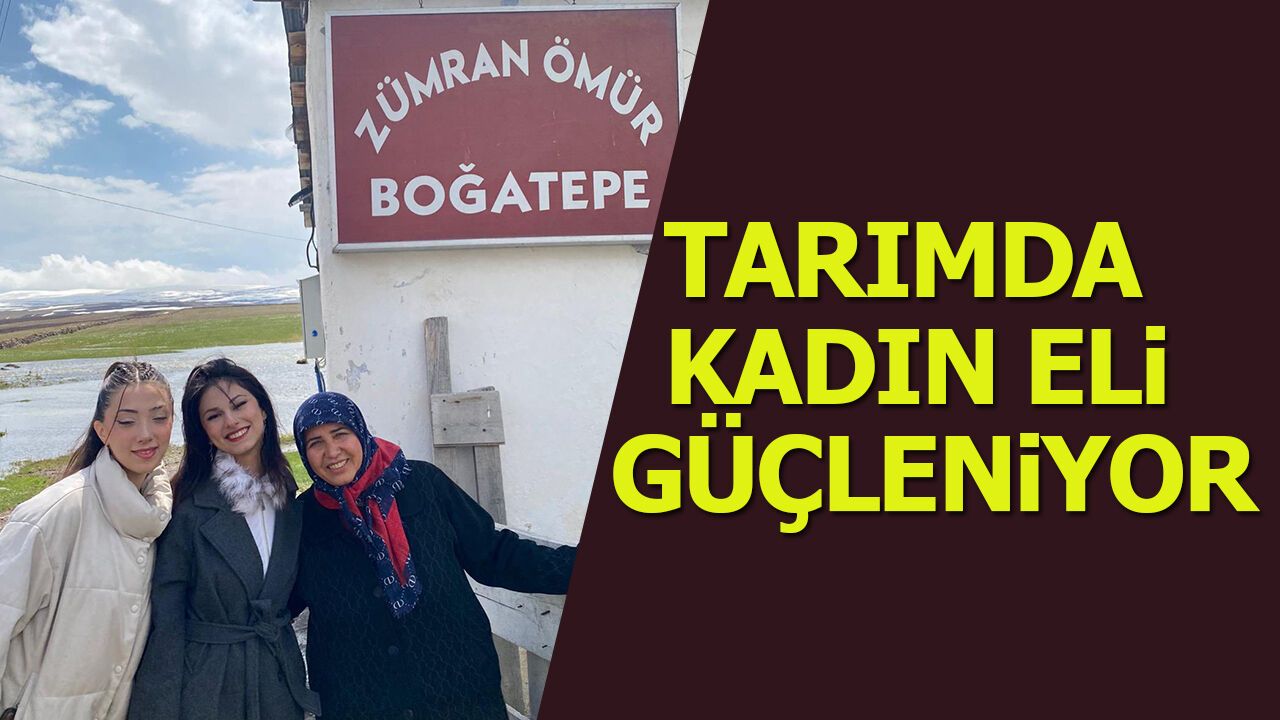 Tarımda Kadın Eli Güçleniyor