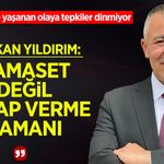 Başkan Yıldırım: ''Hamaset değil, hesap verme zamanı''