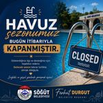 Söğüt’te Havuz Sezonu Sona Erdi