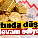 Altında düşüş devam ediyor