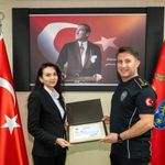 Başarı Belgesiyle Ödüllendirilen Emniyet Personeline Belgeleri Verildi