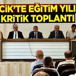 Bilecik’te Eğitim Yılı İçin Kritik Toplantı
