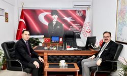 Vali Kızılkaya İl Müdürlüğüne atanan Türkoğlu ile bir araya geldi