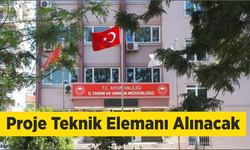 Proje Teknik Elemanı Alınacak