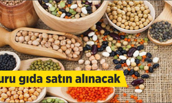 Kuru gıda satın alınacak