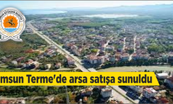 Samsun Terme'de arsa satışa sunuldu