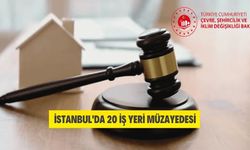 İstanbul'da 20 dükkan satışa sunuldu