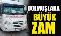 DOLMUŞLARA BÜYÜK ZAM