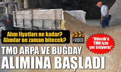 TMO ARPA VE BUĞDAY ALIMINA BAŞLADI