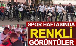 SPOR HAFTASINDA RENKLİ GÖRÜNTÜLER