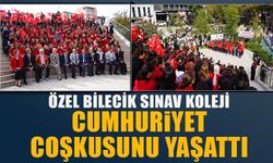 ÖZEL BİLECİK SINAV KOLEJİ CUMHURİYET COŞKUSUNU YAŞATTI