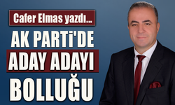 CAFER ELMAS YAZDI- AK PARTİ'DE ADAY ADAYI BOLLUĞU