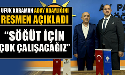 UFUK KARAMAN ADAY ADAYLIĞINI RESMEN AÇIKLADI: “SÖĞÜT İÇİN ÇOK ÇALIŞACAĞIZ”