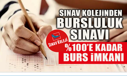 SINAV KOLEJİNDEN BURSLULUK SINAVI