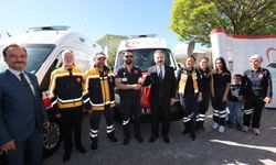 Yeni ambulansların devir teslim töreni gerçekleşti