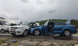 Karayolunda trafik kazası: 5 yaralı