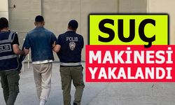 SUÇ MAKİNESİ YAKALANDI!