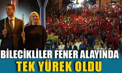 BİLECİKLİLER FENER ALAYINDA TEK YÜREK OLDU