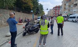 Okul önleri ve çevrelerinde trafik denetimi yapıldı