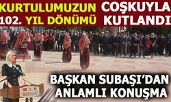 KURTULUŞUMUZUN 102. YILDÖNÜMÜ COŞKUYLA KUTLANDI