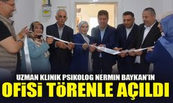 UZMAN KLİNİK PSİKOLOG NERMİN BAYKAN’IN OFİSİ TÖRENLE AÇILDI