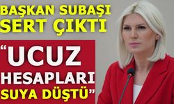 BAŞKAN SUBAŞI SERT ÇIKTI