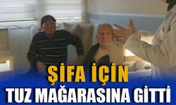 ŞİFA İÇİN TUZ MAĞARASINA GİTTİ!