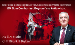 ALİ ÖZDEMİR CUMHURİYET BAYRAMI KUTLAMA