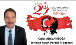 CAFER ARSLANBOĞA CUMHURİYET BAYRAMI KUTLAMA