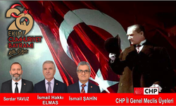 CHP İL GENEL MECLİS ÜYELERİ CUMHURİYET BAYRAMI KUTLAMA