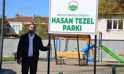 'Hasan Tezel Parkı' açıldı